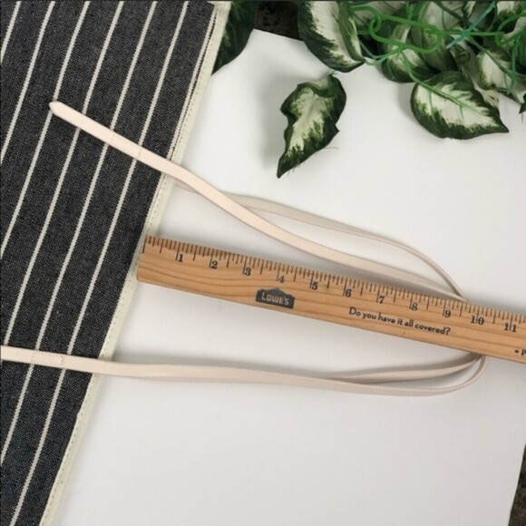 Lancôme Large Tote Purse Black/Off white Bag - Picture 4 of 8